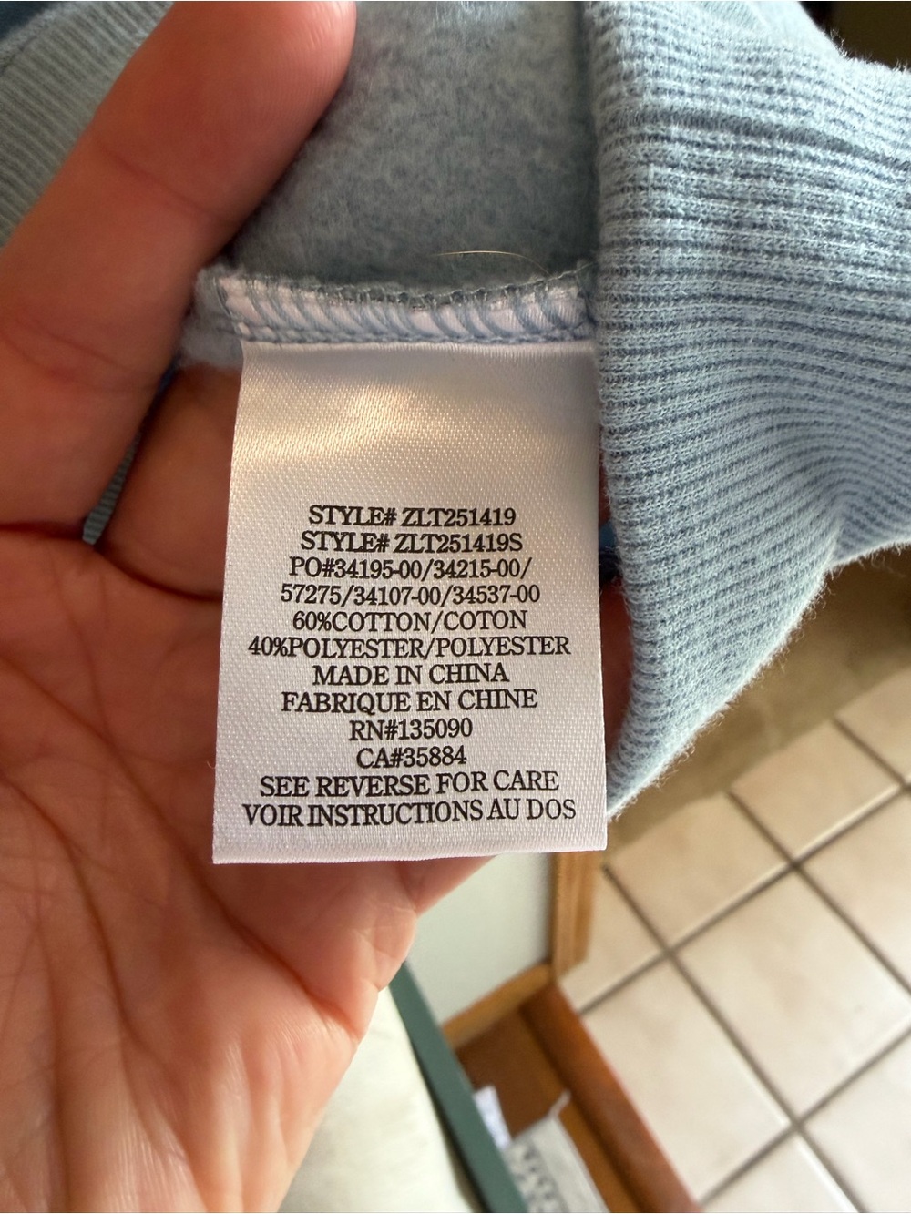 Z SUPPLY Coastal Blue Howdy Pullover - Picture 7 of 7